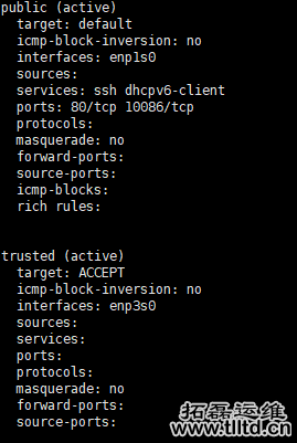 Linux下双网卡Firewalld的配置流程(推荐)