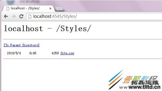 Win7系统iis7部署网站怎么启用或禁用目录浏览