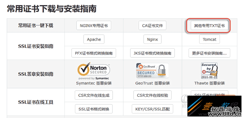 阿里云负载均衡SLB安装SSL证书的方法