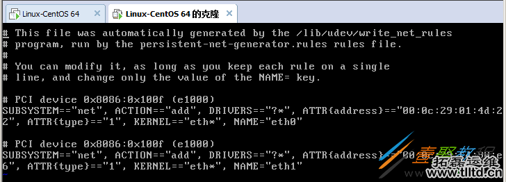 虚拟机克隆linux centos6.5系统网卡配置图文教程