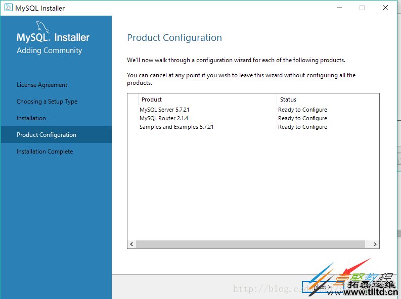 Windows10下mysql 5.7.21 Installer版安装图文教程