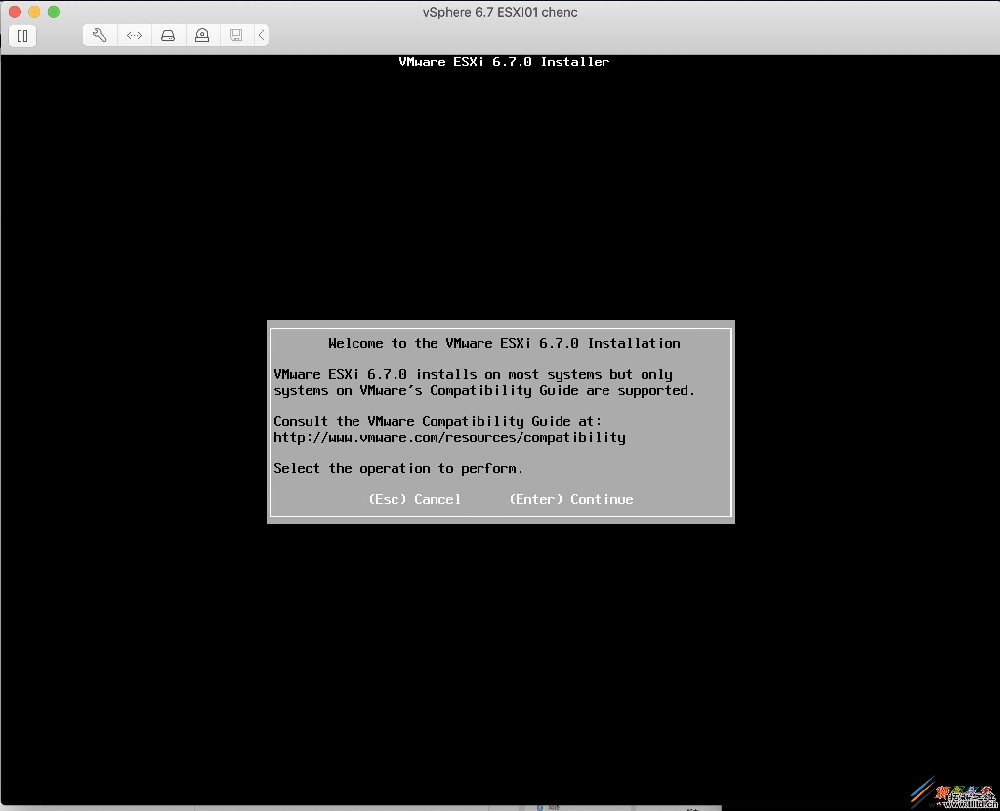 VMware vSphere 6.7（ESXI 6.7）图文安装步骤