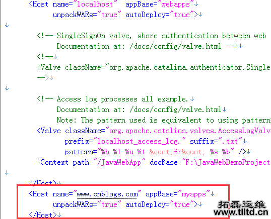 Tomcat常用的网站发布方式
